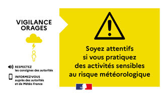 Alerte météorologique | La Haute-Saône en vigilance jaune pour un risque de forts orages