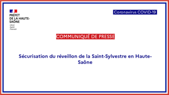 Sécurisation du réveillon de la Saint-Sylvestre en Haute-Saône