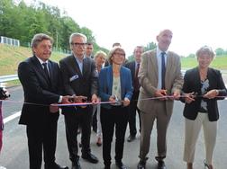 Inauguration de la section Amblans-Lure le 11 juillet 2017